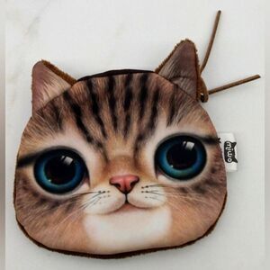Free Kitty Cat Coin Purse Kids Girls Women
